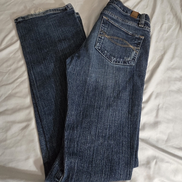 Abercrombie & Fitch Y2k Boho distressed jeans sz 2 - Picture 6 of 6